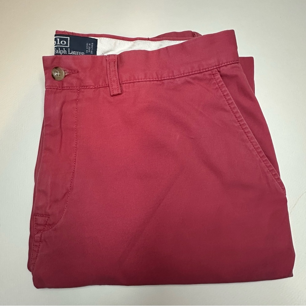 Polo Ralph Lauren Men's Salmon Chino Pants Size 34/32